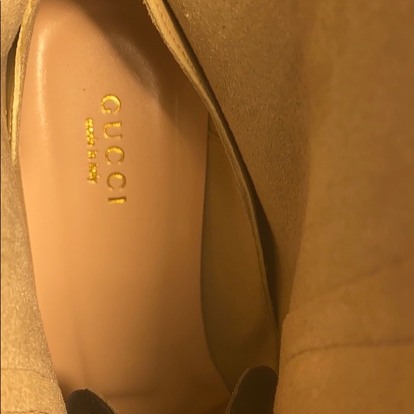 $1250 New  Gucci  Kitt 70 rain ankle boots, 36+,100% authentic. - Picture 13 of 16